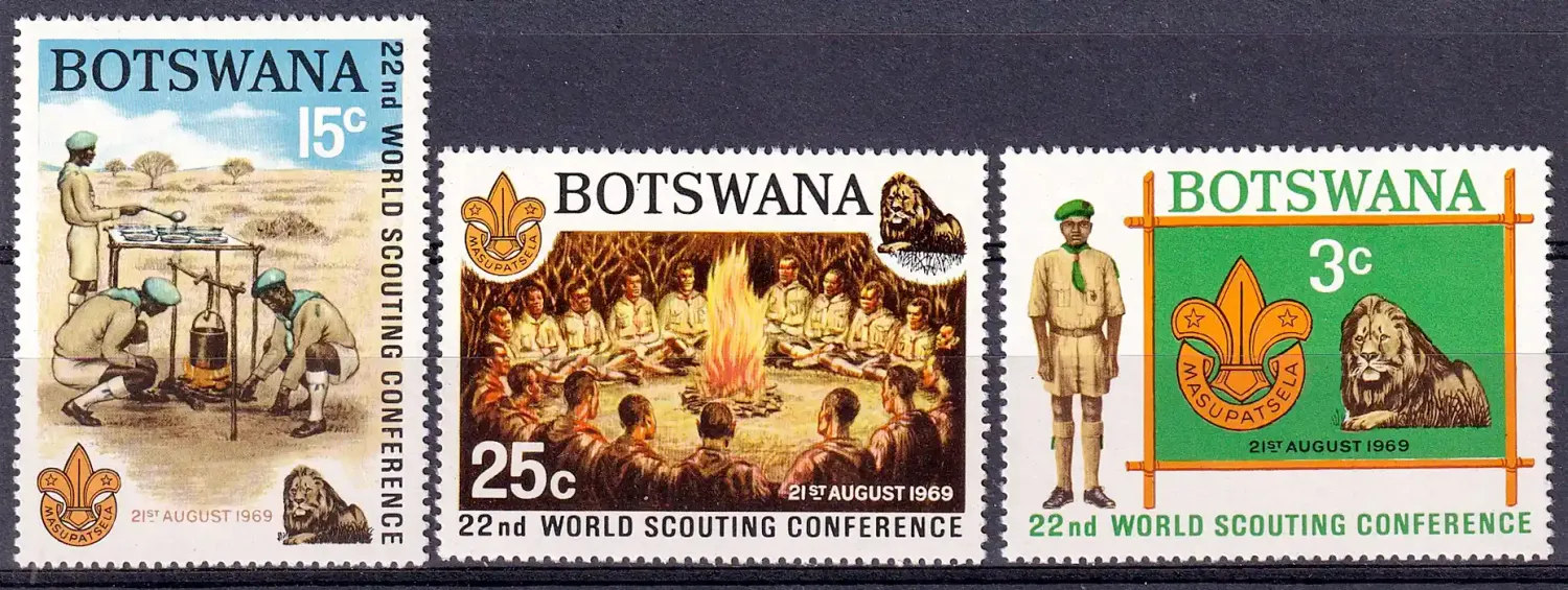 Botswana 1969 Helsinki Scout Conference-MNH(**)