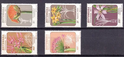 Botswana 1977 Christmas/Lilies-MNH(**) Botswana 1977 Christmas/Lilies-MNH(**)