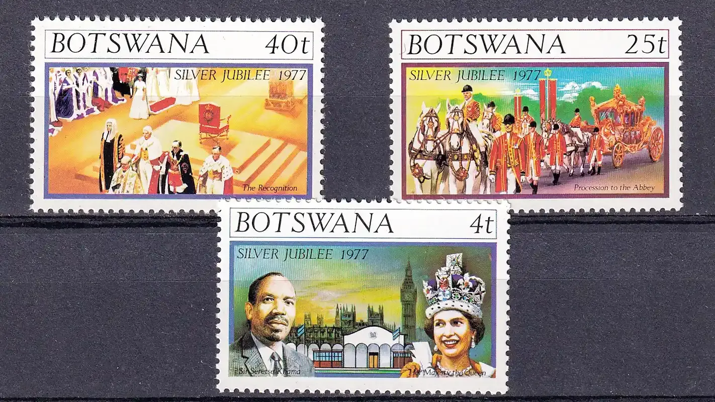Botswana 1977 QEII Silver Jubilee-MNH(**)