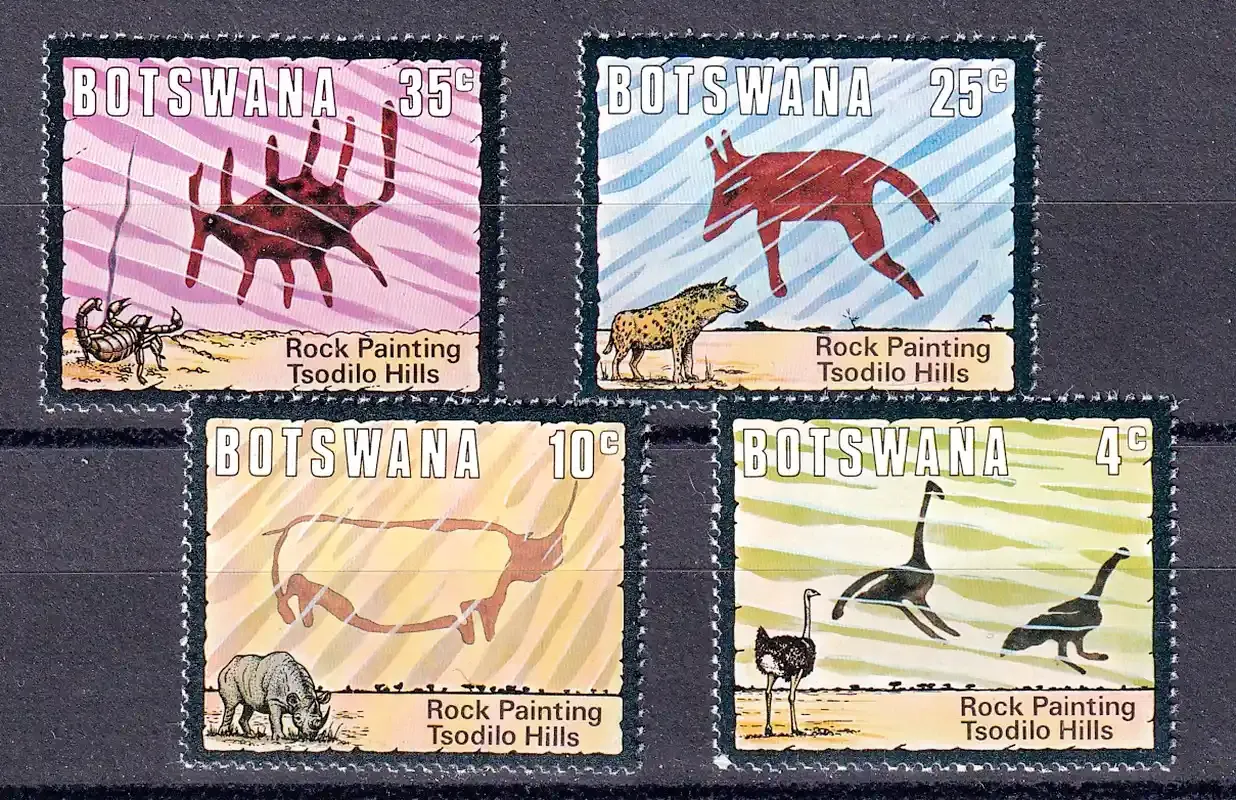 Botswana 1975 Rock Paintings-MNH(**)