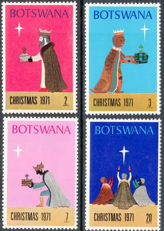 Botswana 1971 Christmas-MNH(**) Botswana 1971 Christmas-MNH(**)