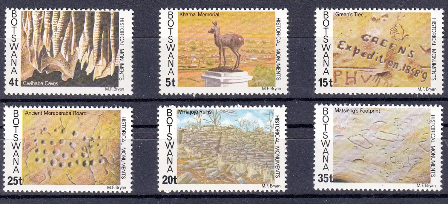Botswana 1977 Historic Monuments-MNH(**)