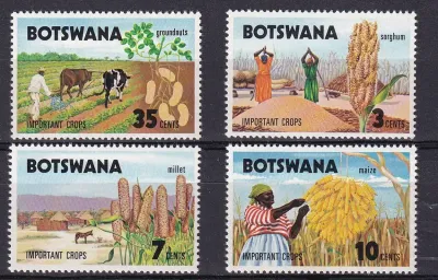 Botswana 1971 Important Crops-MNH(**) Botswana 1971 Important Crops-MNH(**)