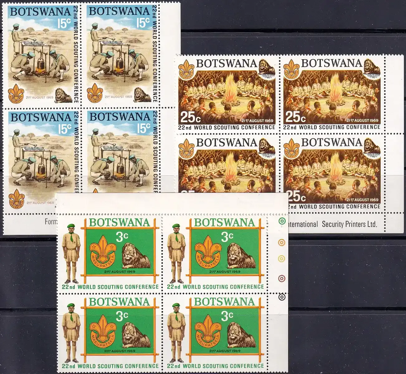 Botswana 1969 Helsinki Scout Conference-MNH(**)