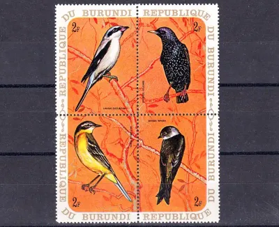 Burundi 1970 - Birds. MNH Burundi 1970 - Birds. MNH