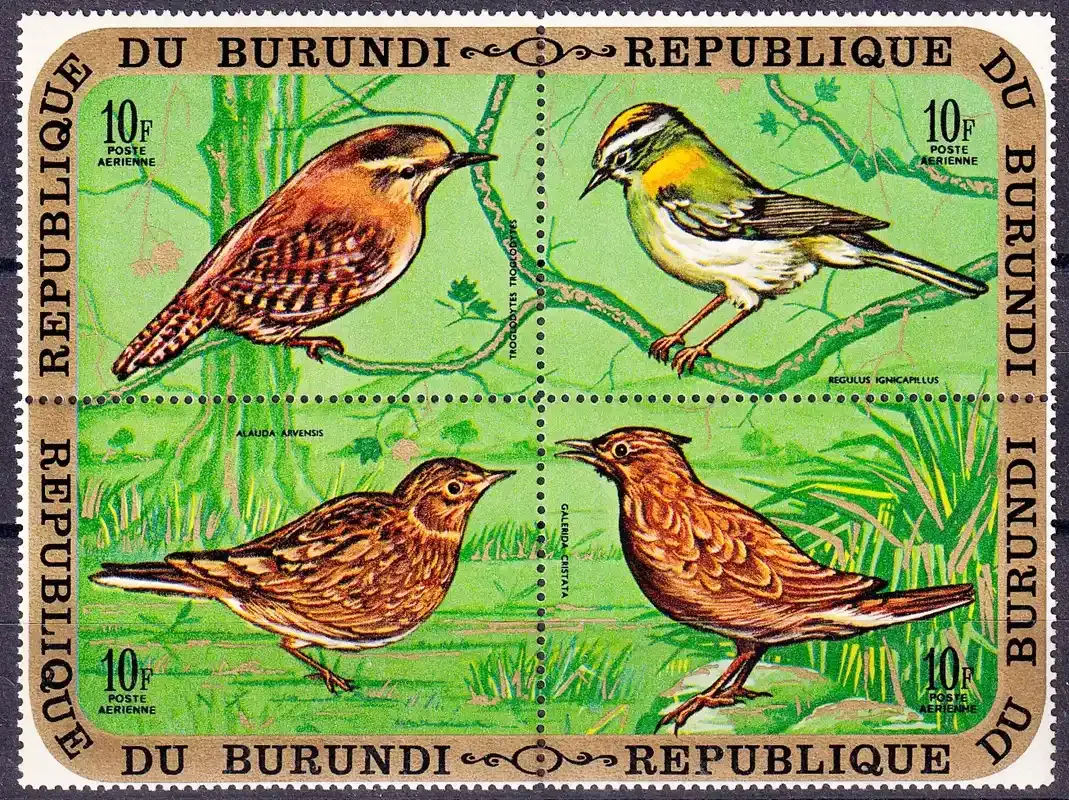 Burundi 1970 Airmail - Birds. MNH