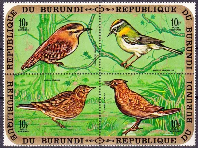 Burundi 1970 Airmail - Birds. MNH Burundi 1970 Airmail - Birds. MNH
