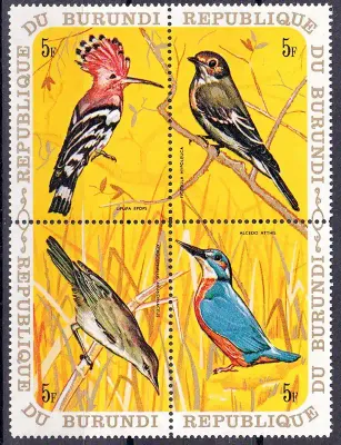 Burundi 1970 - Birds. MNH Burundi 1970 - Birds. MNH