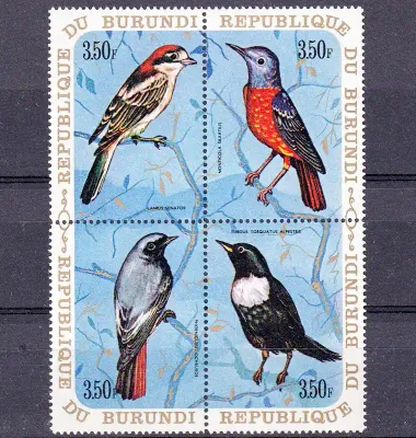 Burundi 1970 - Birds. MNH Burundi 1970 - Birds. MNH