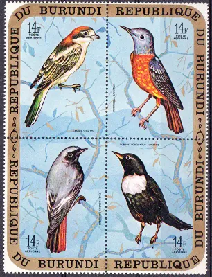 Burundi 1970 Airmail - Birds. MNH Burundi 1970 Airmail - Birds. MNH