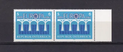 Austria 1984 EUROPA Stamps - Bridges - The 25th Anniversary of C.E.P.T. MNH (**) Austria 1984 EUROPA Stamps - Bridges - The 25th Anniversary of C.E.P.T. MNH (**)