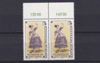 Austria 1984 The 100th Anniv of the Death of Fanny Elssler. MNH (**) Austria 1984 The 100th Anniv of the Death of Fanny Elssler. MNH (**)
