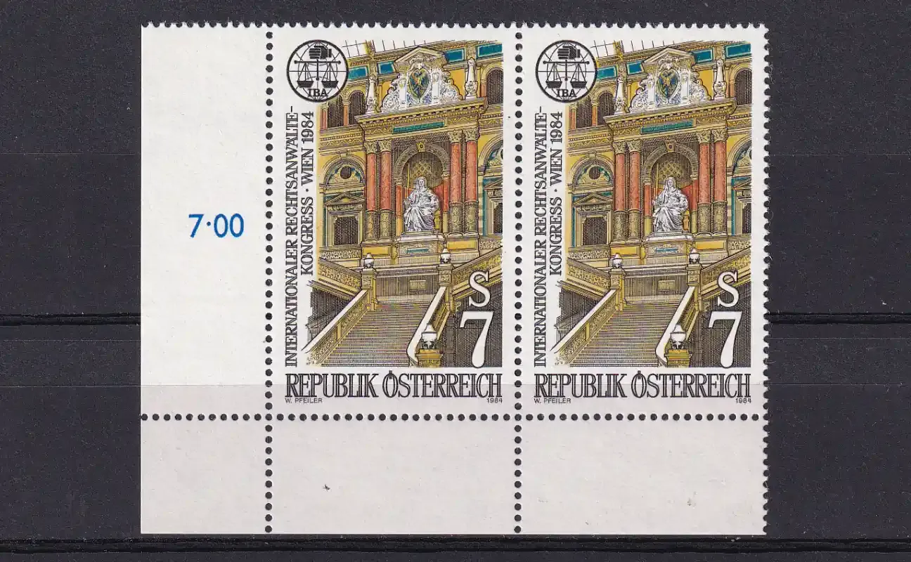 Austria 1984 Congress of the International Bar Association. MNH (**)