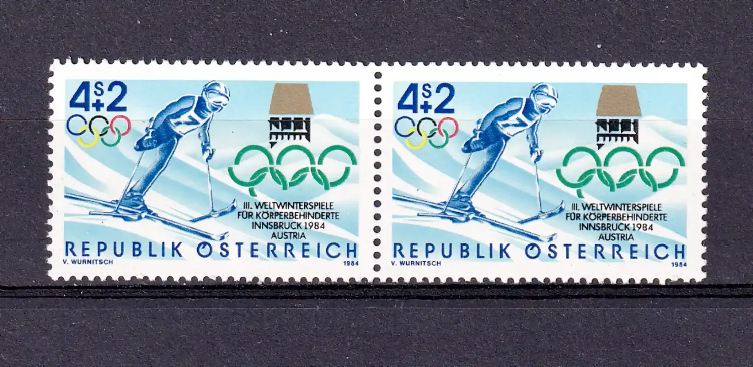 Austria 1984 Winter Paralympic Games - Innsbruck, austria. MNH (**)