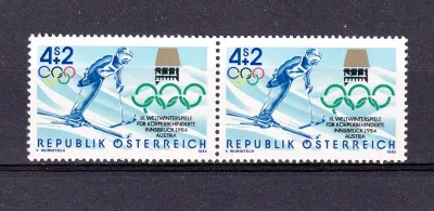 Austria 1984 Winter Paralympic Games - Innsbruck, austria. MNH (**) Austria 1984 Winter Paralympic Games - Innsbruck, austria. MNH (**)