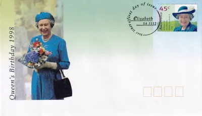 Australia 1998 The 72nd Anniversary of the Birth of Queen Elizabeth II- FDC Australia 1998 The 72nd Anniversary of the Birth of Queen Elizabeth II- FDC