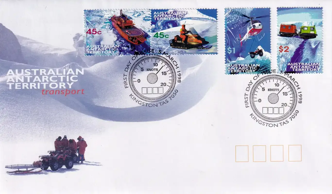 Australia (Antarctic) 1998 Antarctic Transport- FDC