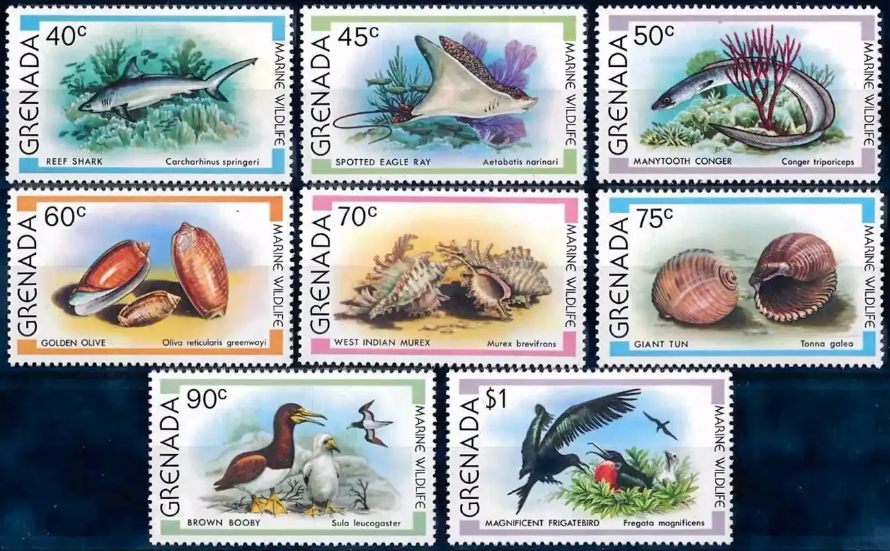 Grenada 1979 Marine Wildlife - MNH(**)