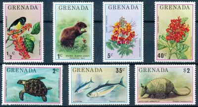 Grenada 1976 Flora and Fauna - MNH(**) Grenada 1976 Flora and Fauna - MNH(**)