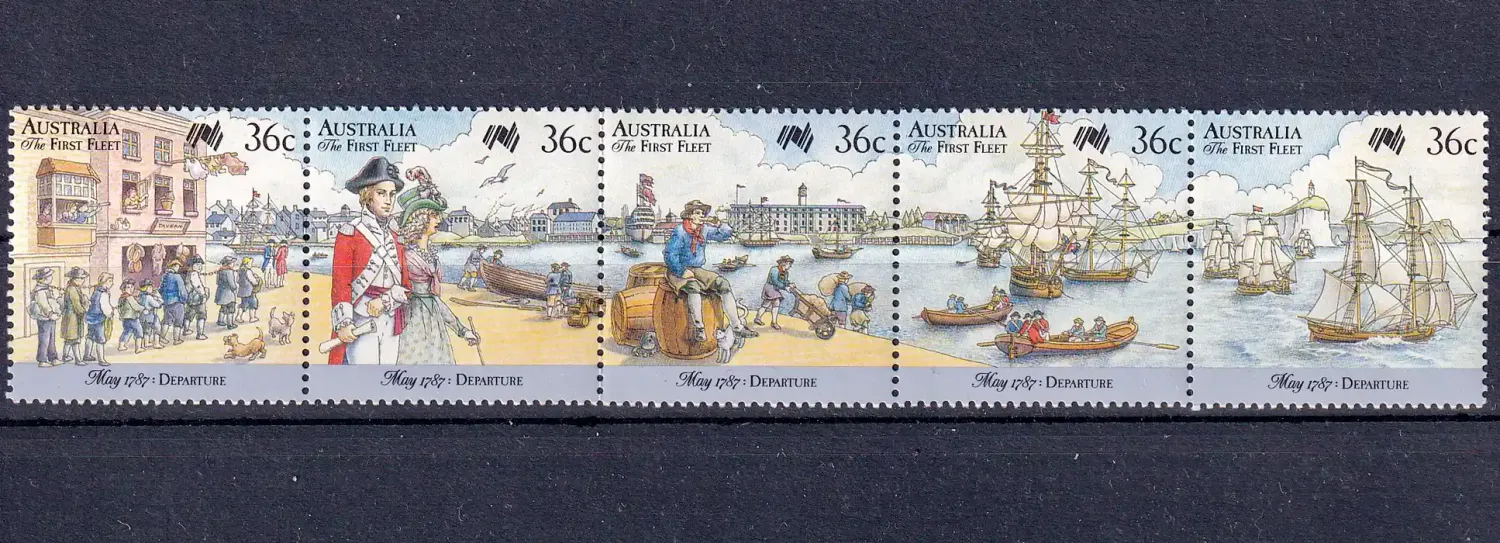 Australia 1987 The 200th Anniv of the First Fleet Arriving from Tenerife- MNH(**)