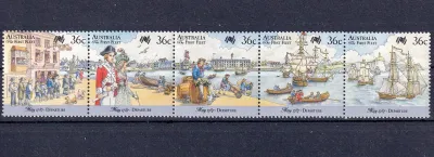 Australia 1987 The 200th Anniv of the First Fleet Arriving from Tenerife- MNH(**) Australia 1987 The 200th Anniv of the First Fleet Arriving from Tenerife- MNH(**)