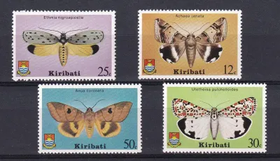 Kiribati 1980 Moths. MNH (**) Kiribati 1980 Moths. MNH (**)