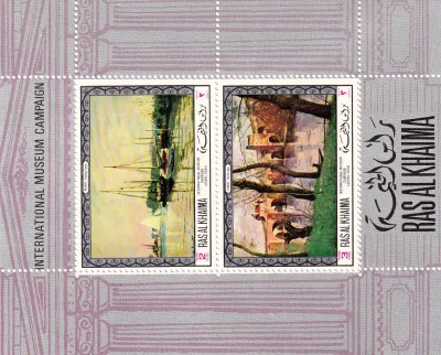United Arab Emirates (Ras Al-Khaimah) 1968 Paintings from the National Gallery, London. MNH(**)