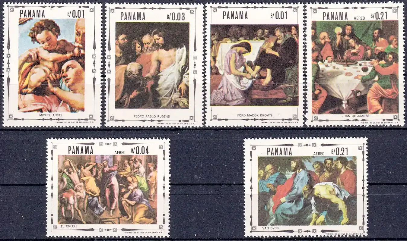 Panama 1968 Religious Art. MNH(**)