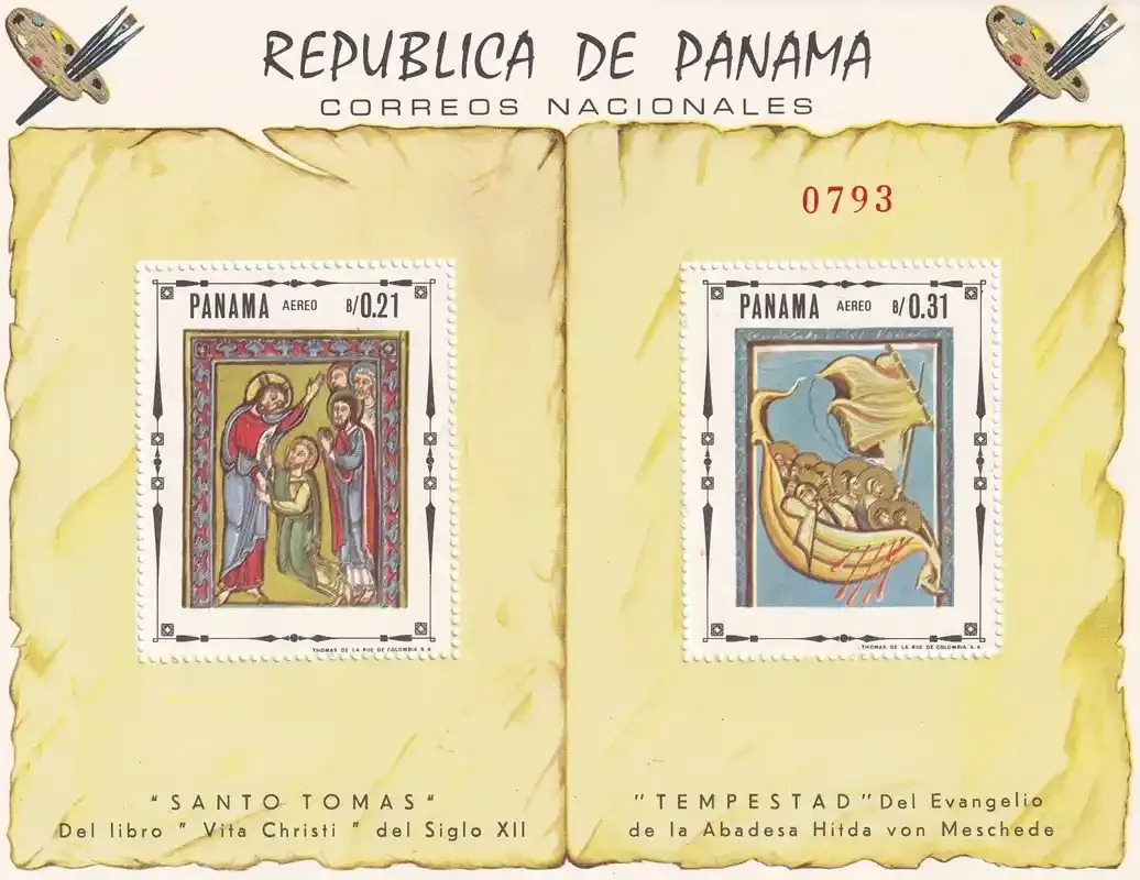 Panama 1968 Religious Art (SS). MNH(**)
