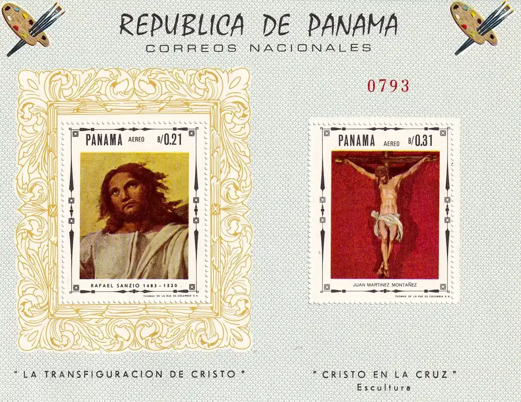 Panama 1968 Religious Art (SS). MNH(**) Panama 1968 Religious Art (SS). MNH(**)