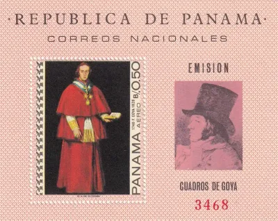 Panama 1967 Airmail - Paintings of Francisco Goya (SS). MNH(**)