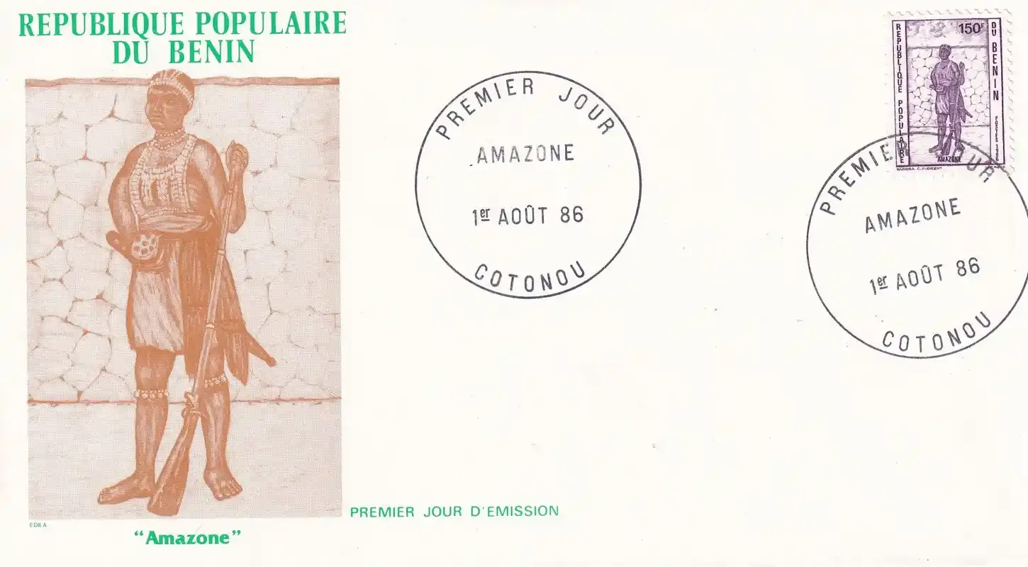 Benin 1986 Amazon. FDC x 2