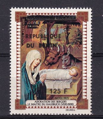 Benin 1992 Dahomey 1971 Overprinted "Republic of Benin". MI532 MNH(**) Benin 1992 Dahomey 1971 Overprinted "Republic of Benin". MI532 MNH(**)