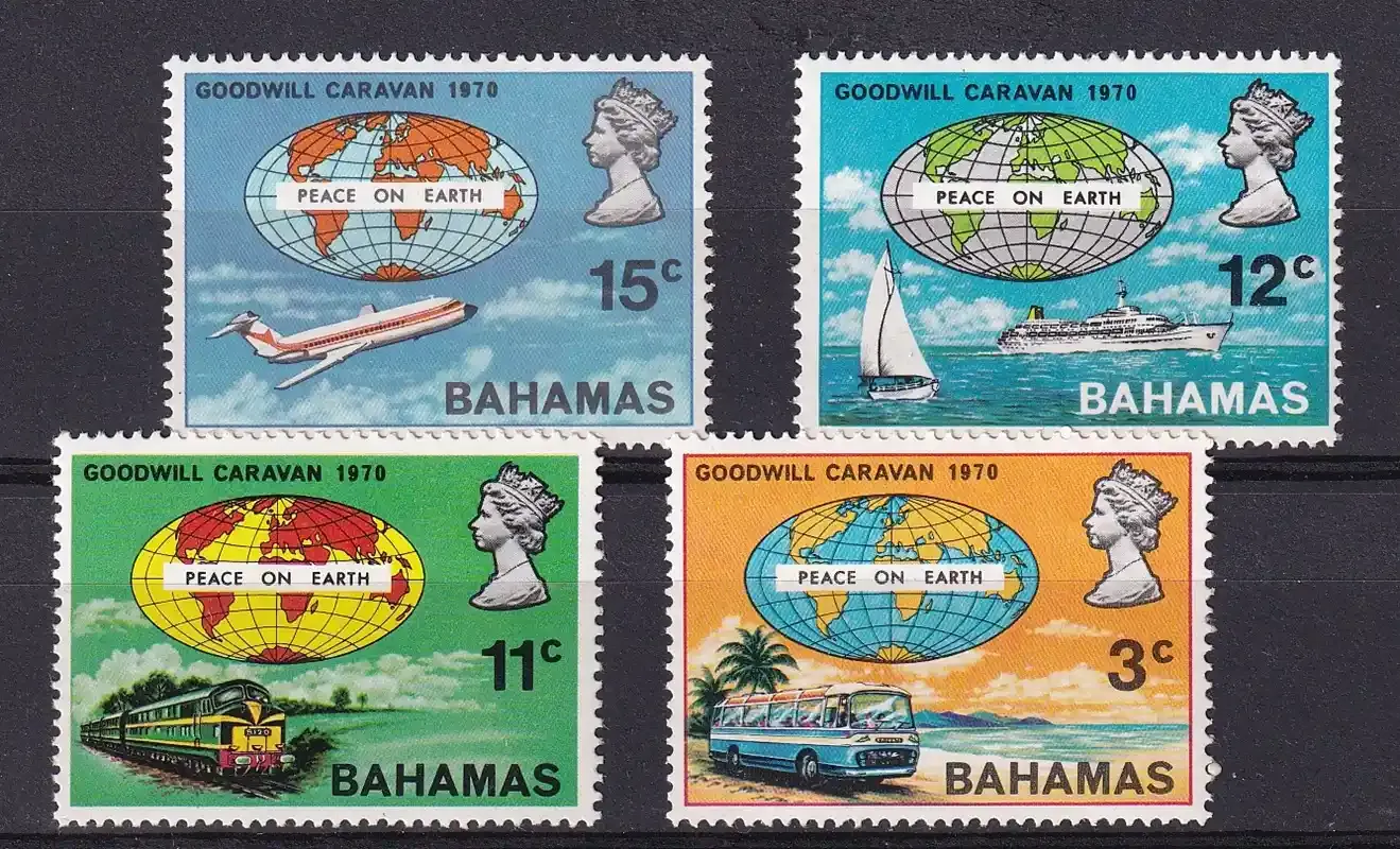 Bahamas 1970 Goodwill Caravan - Peace on Earth. MNH (**)