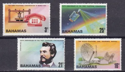 Bahamas 1976 The 100th Anniv of Telephone. MNH (**)