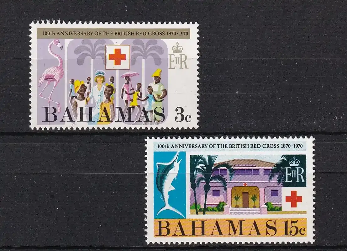 Bahamas 1970 The 100th Anniv of British Red Cross. MLH (*)
