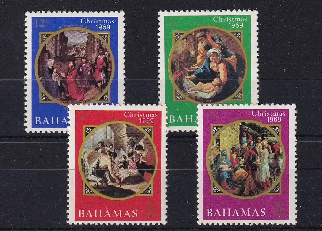 Bahamas 1969 Christmas. MLH(*)