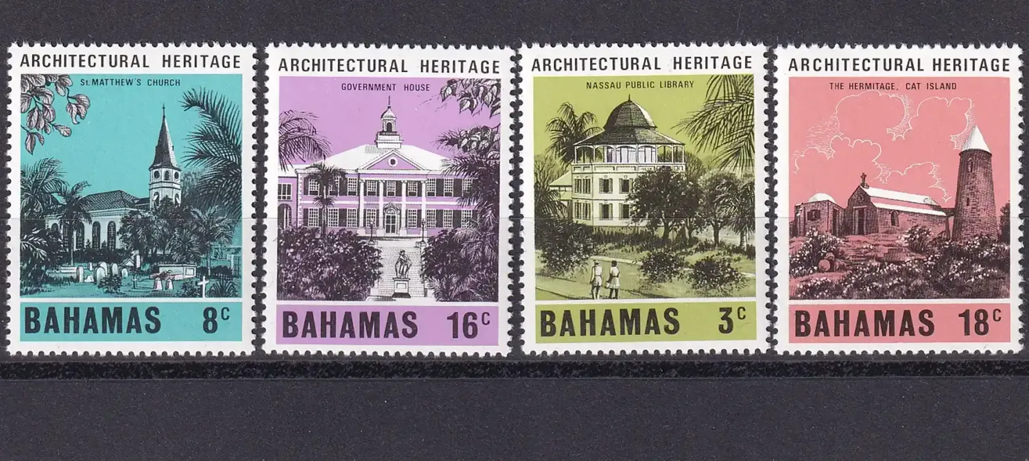 Bahamas 1978 Architectural Heritage. MNH (**) Bahamas 1978 Architectural Heritage. MNH (**)