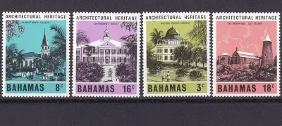 Bahamas 1978 Architectural Heritage. MNH (**)
