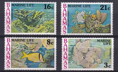 Bahamas 1977 Marine Life. MNH (**)