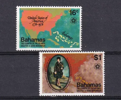 Bahamas 1976 The 200th Anniversary of American Revolution. MNH (**)