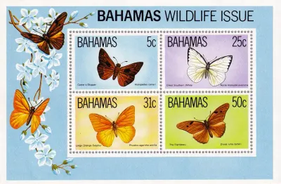 Bahamas 1983 Wildlife - Butterflies. MNH (**)