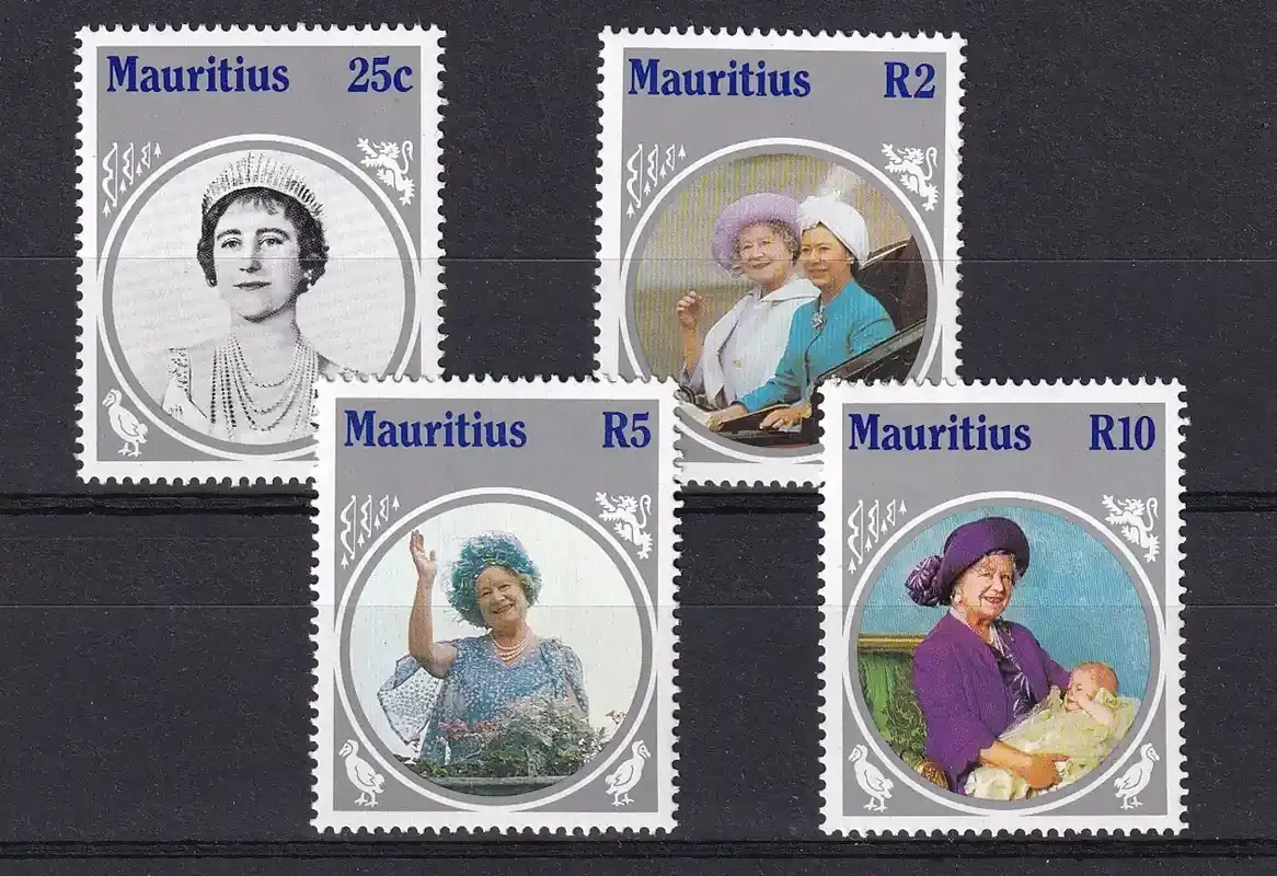 Mauritius 1985 The 85th Anniversary of the Birth of Queen Elizabeth the Queen Mother. MNH(**)