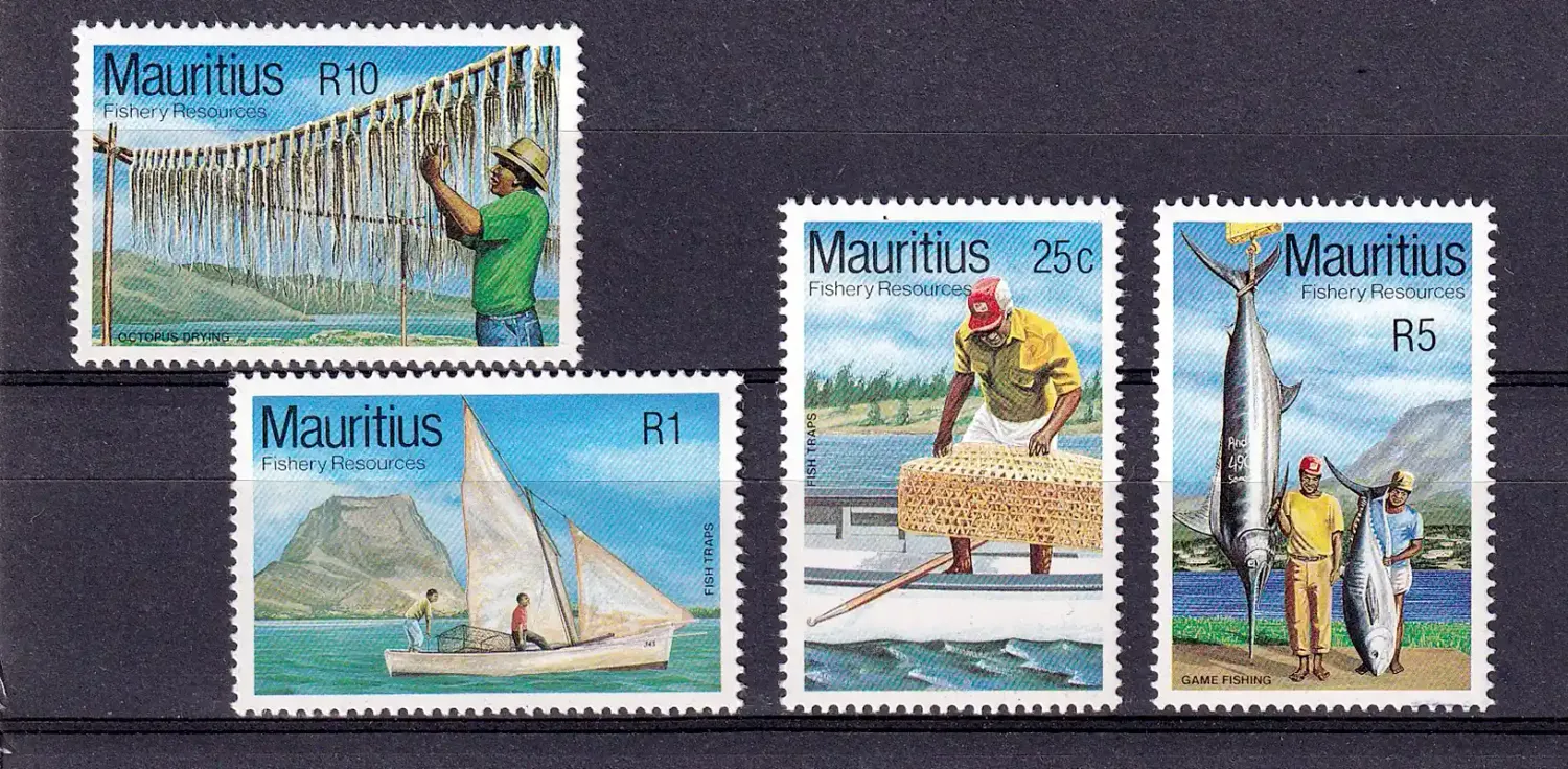 Mauritius 1983 Fishing. MNH(**)