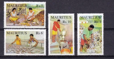 Mauritius 2001 Coconut Industry. MNH(**) Mauritius 2001 Coconut Industry. MNH(**)