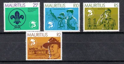 Mauritius 1982 Anniversary of the Scout Movement. MNH(**) Mauritius 1982 Anniversary of the Scout Movement. MNH(**)