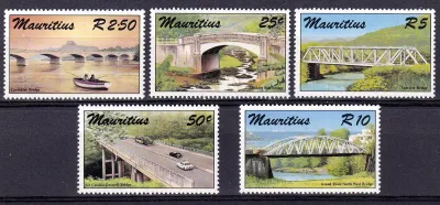 Mauritius 1987 Bridges. MNH(**) Mauritius 1987 Bridges. MNH(**)