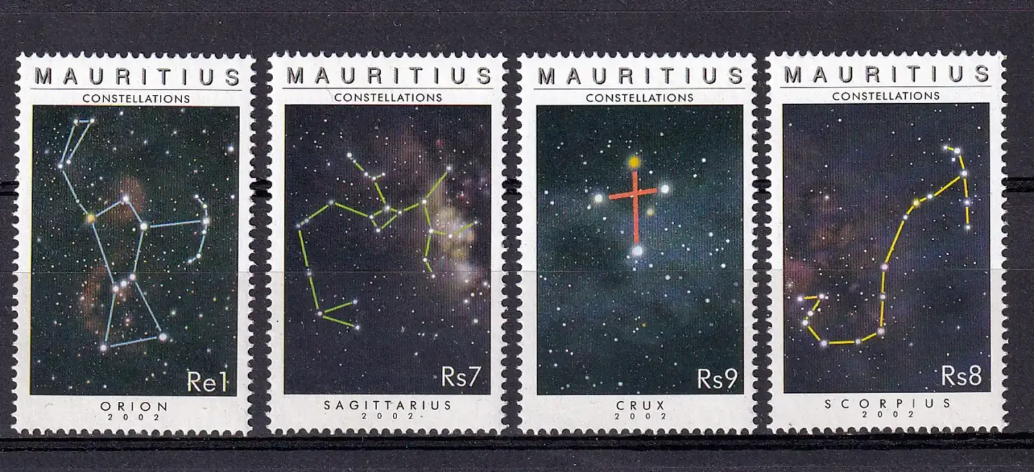 Mauritius 2002 Constellations. MNH(**)