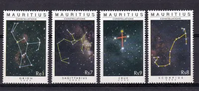 Mauritius 2002 Constellations. MNH(**) Mauritius 2002 Constellations. MNH(**)