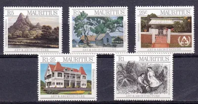 Mauritius 1987 Art and Architecture. MNH(**) Mauritius 1987 Art and Architecture. MNH(**)